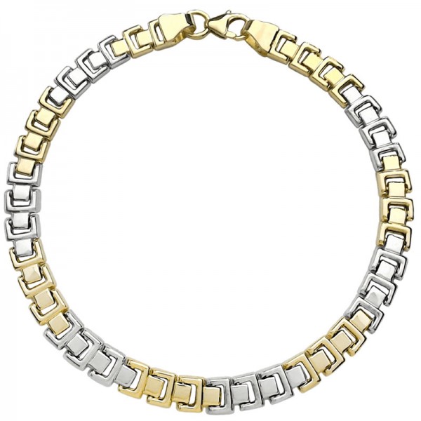 Male bracelet gold 14K