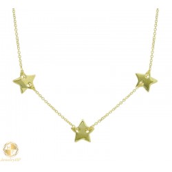 Necklace with three stars