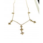 Female gold necklace  14K
