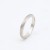 White gold pair wedding ring 