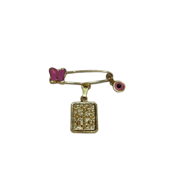 Amulet by gold plated silver 925