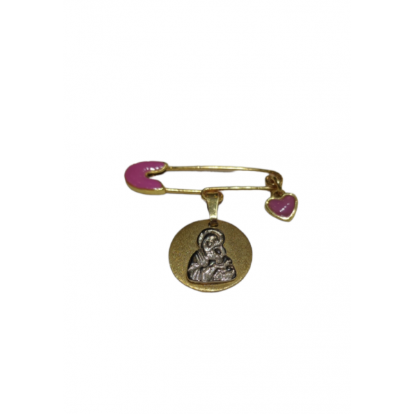 Amulet by gold plated silver 925
