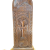 Σκαλιστό γλυπτό khachkar με σταυρό στο ξύλο καρυδιάς