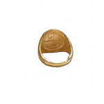 Special Edition - Gold plated Amulet Ring by Silver 925 