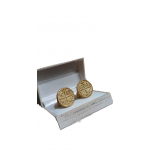SPECIAL EDITION - GOLD PLATED AMULET CUFFLING BY SILVER 925