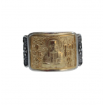 SAINT PAISIOS Gold Plated Ring