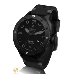 Ανδρικό ρολόι Baldieri μαύρο χρώμα 