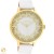 OOZOO γυναικείο ρολόι με δερμάτινο λουρί W4107C10566