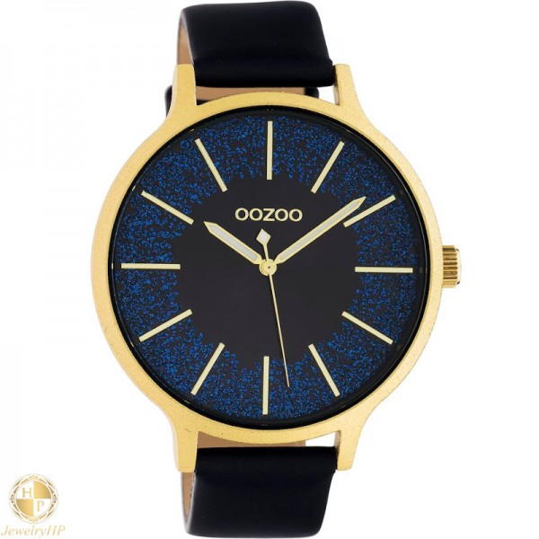 OOZOO γυναικείο ρολόι με δερμάτινο λουρί W4107C10568