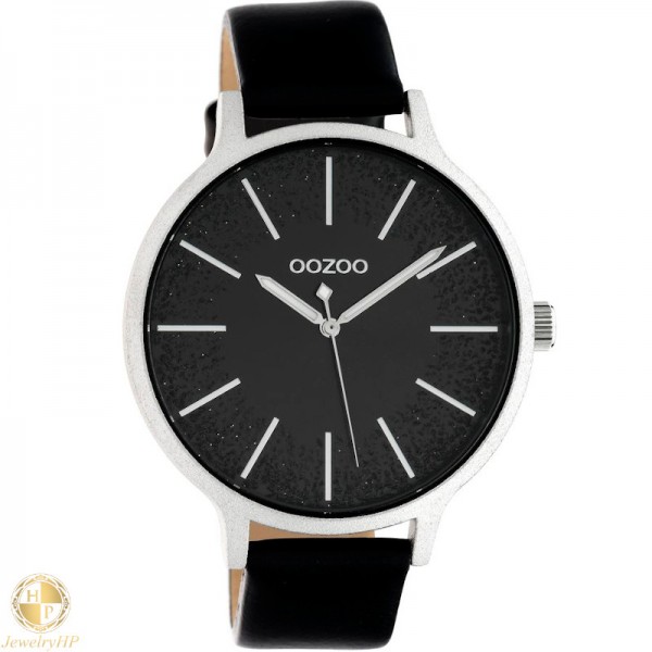 OOZOO γυναικείο ρολόι με δερμάτινο λουρί W4107C10569
