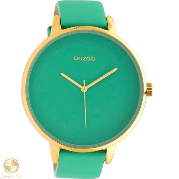 OOZOO γυναικείο ρολόι με δερμάτινο λουρί W4107C10573