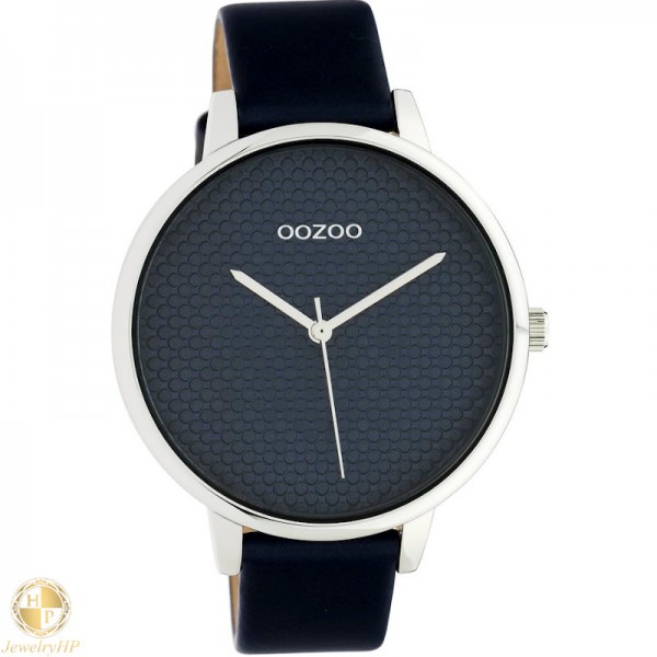 OOZOO γυναικείο ρολόι με δερμάτινο λουρί W4107C10594